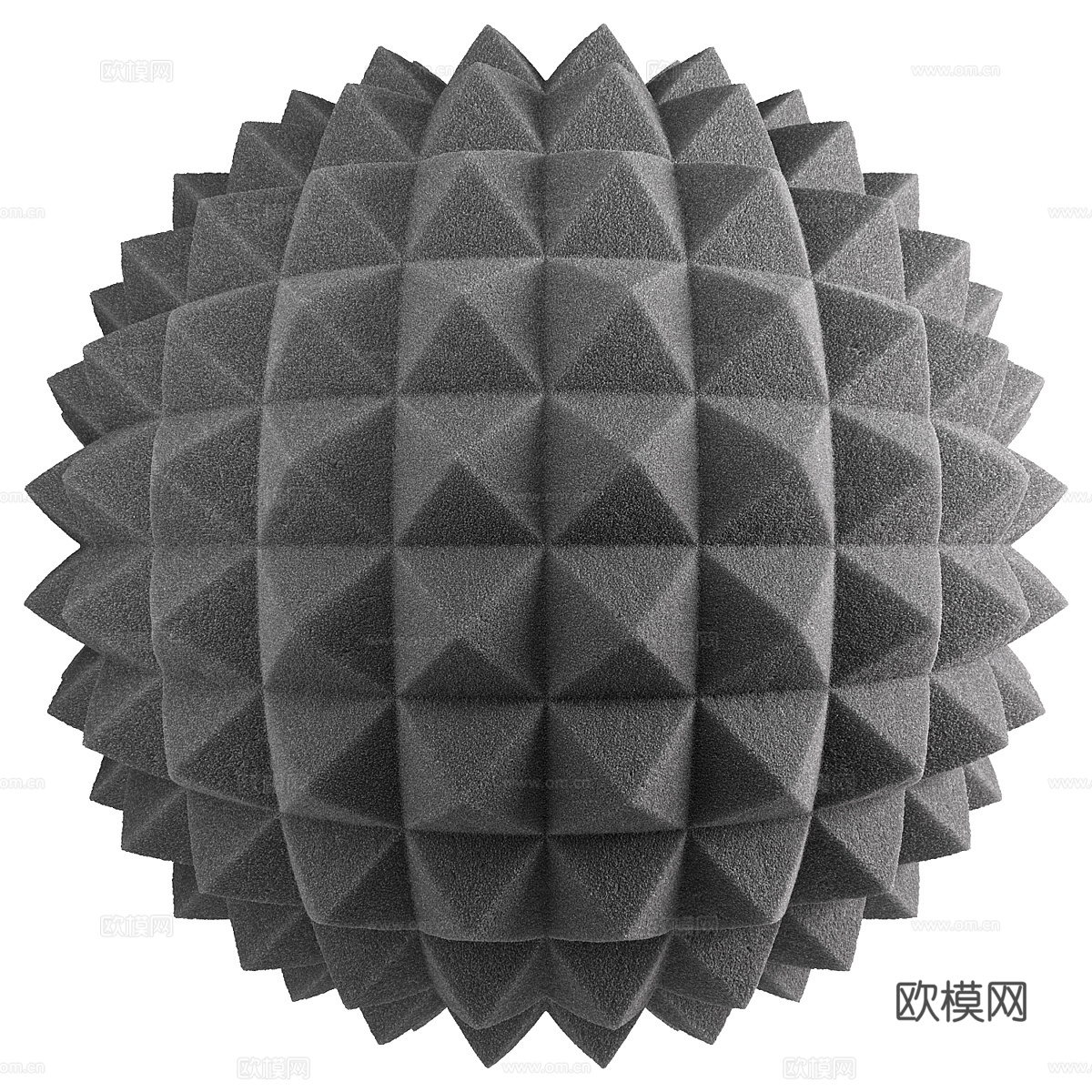 现代意式吸音板 隔音棉材质3d模型