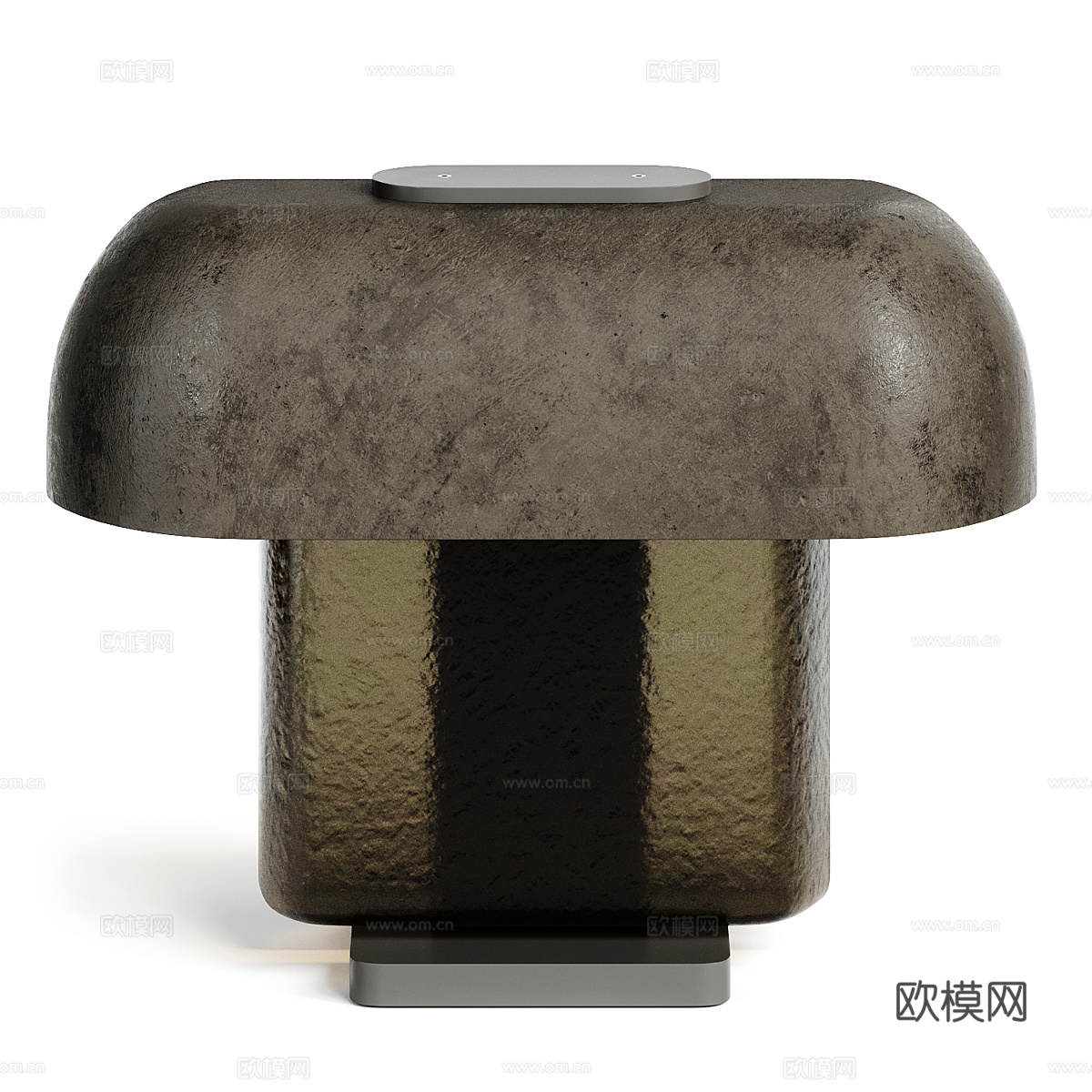 现代意式轻奢 Esca 铸造玻璃台灯3d模型