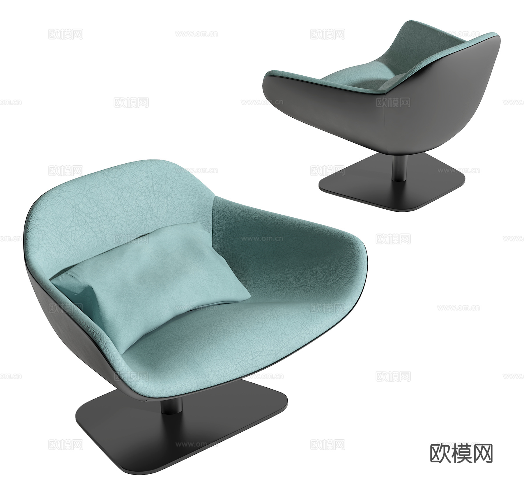 现代休闲椅su模型
