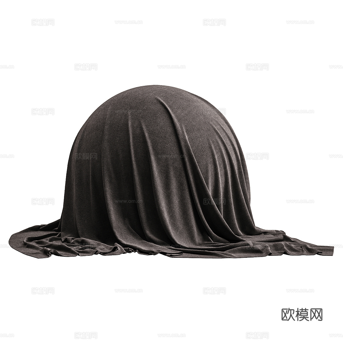 现代意式布料 面料3d模型