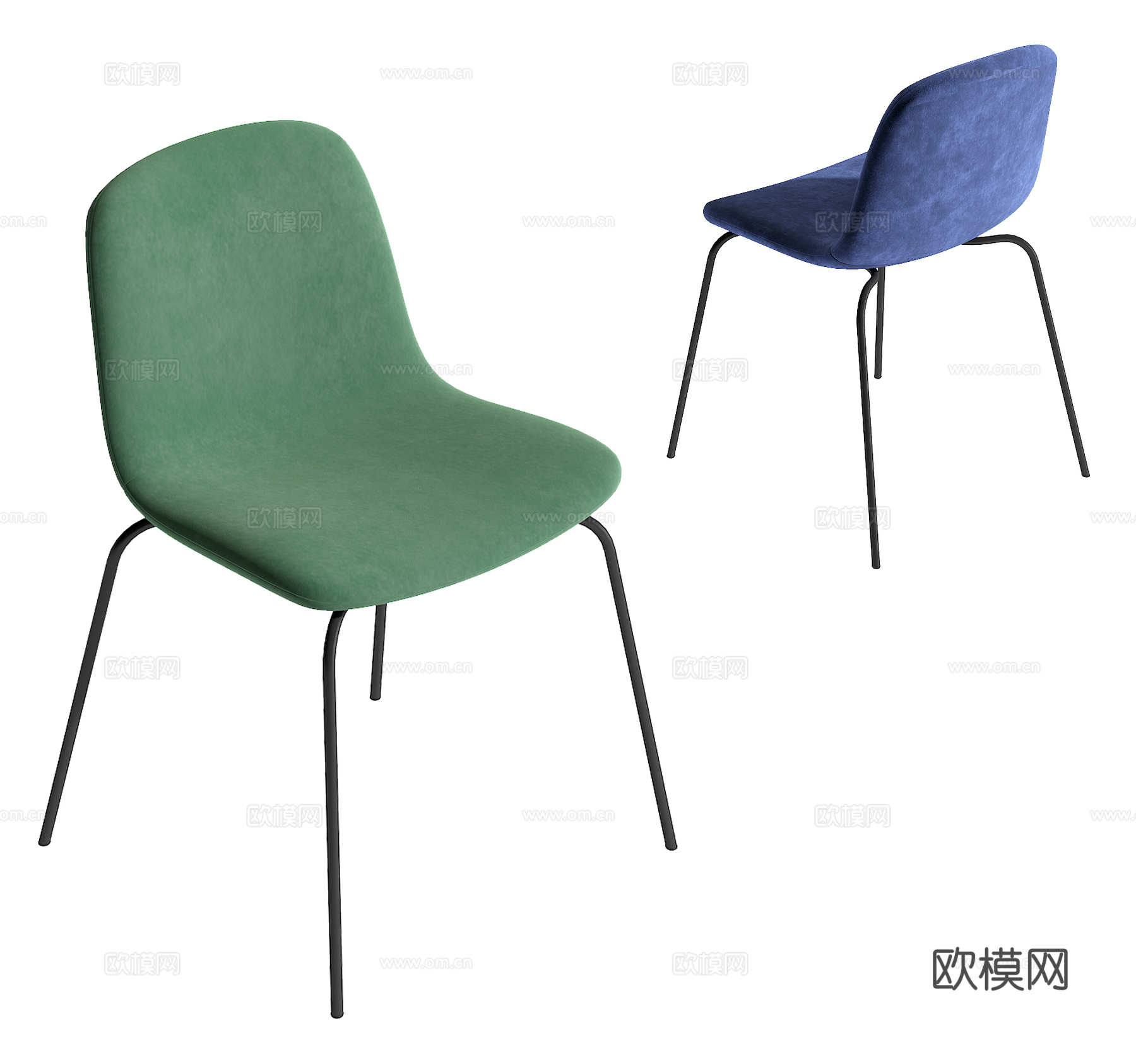 现代单椅su模型
