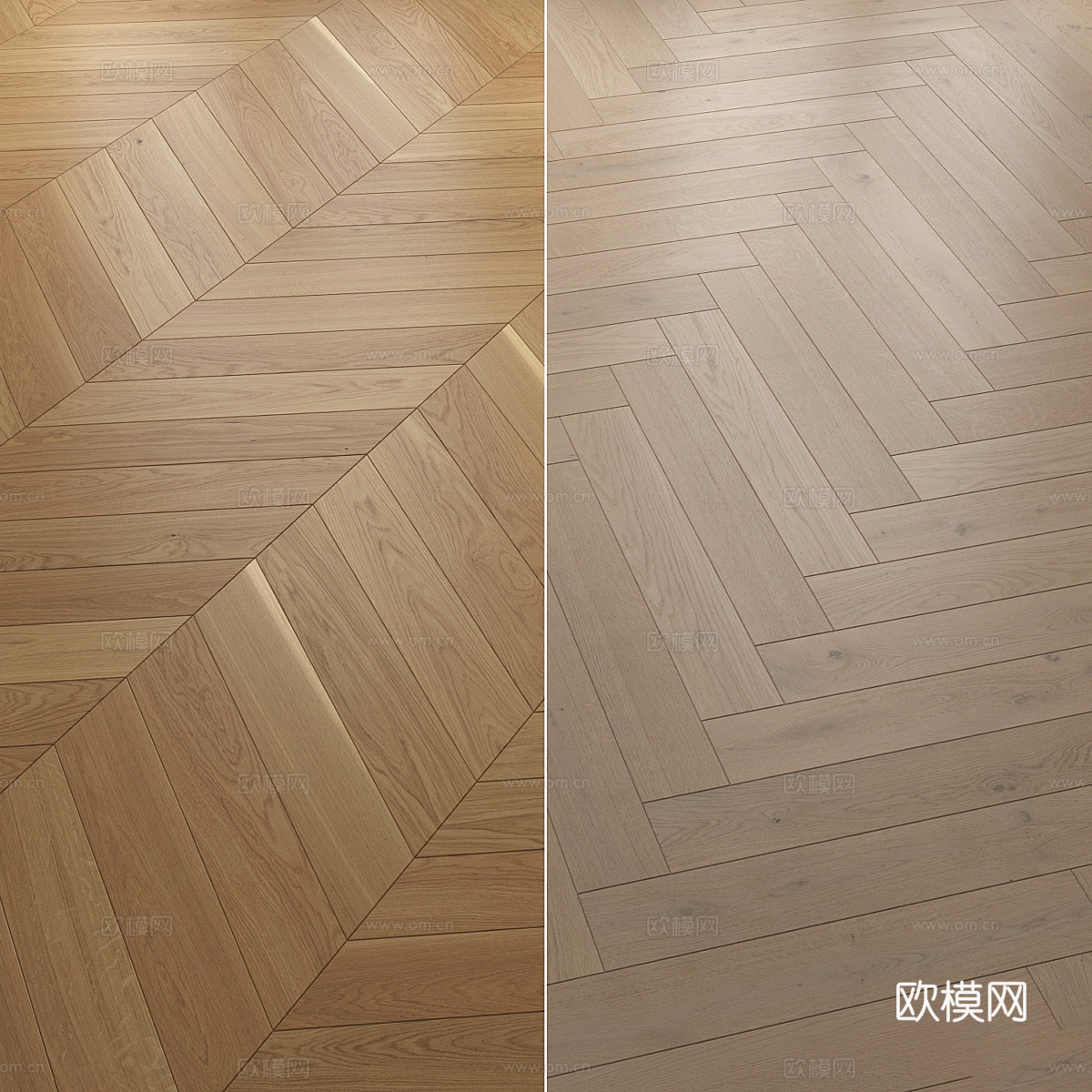 现代木地板材质3d模型