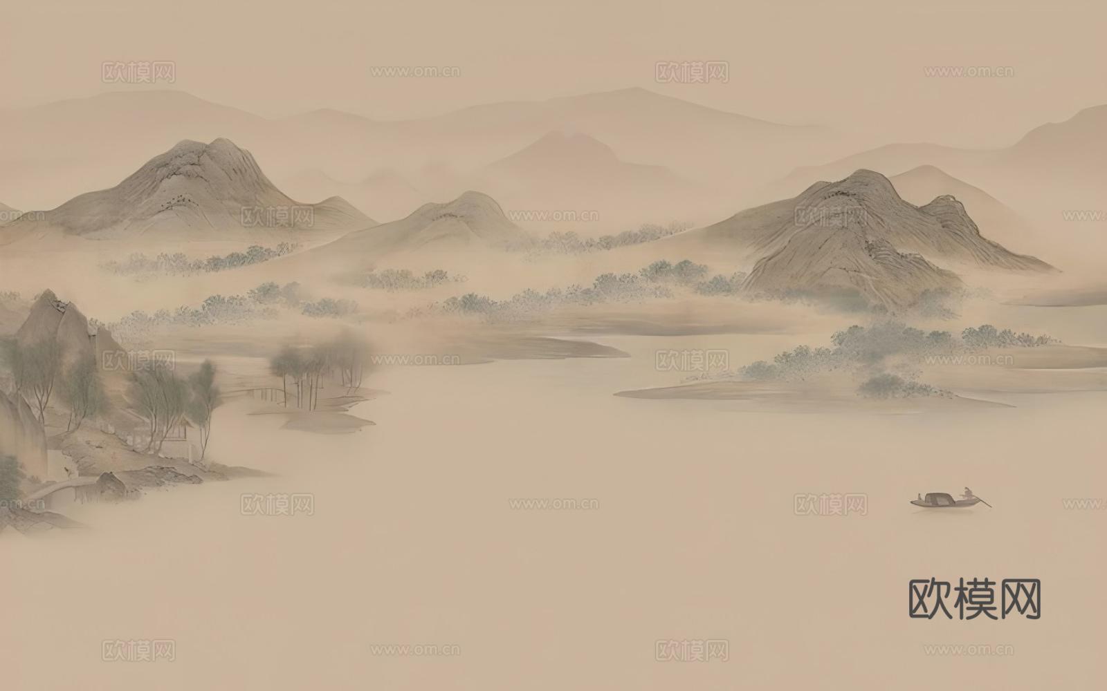 新中式壁纸