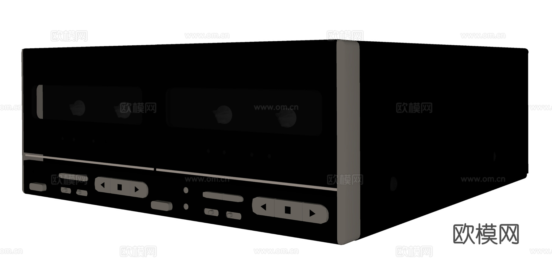 现代电器  多功能音响 电子设备su模型下载（渲染图2）