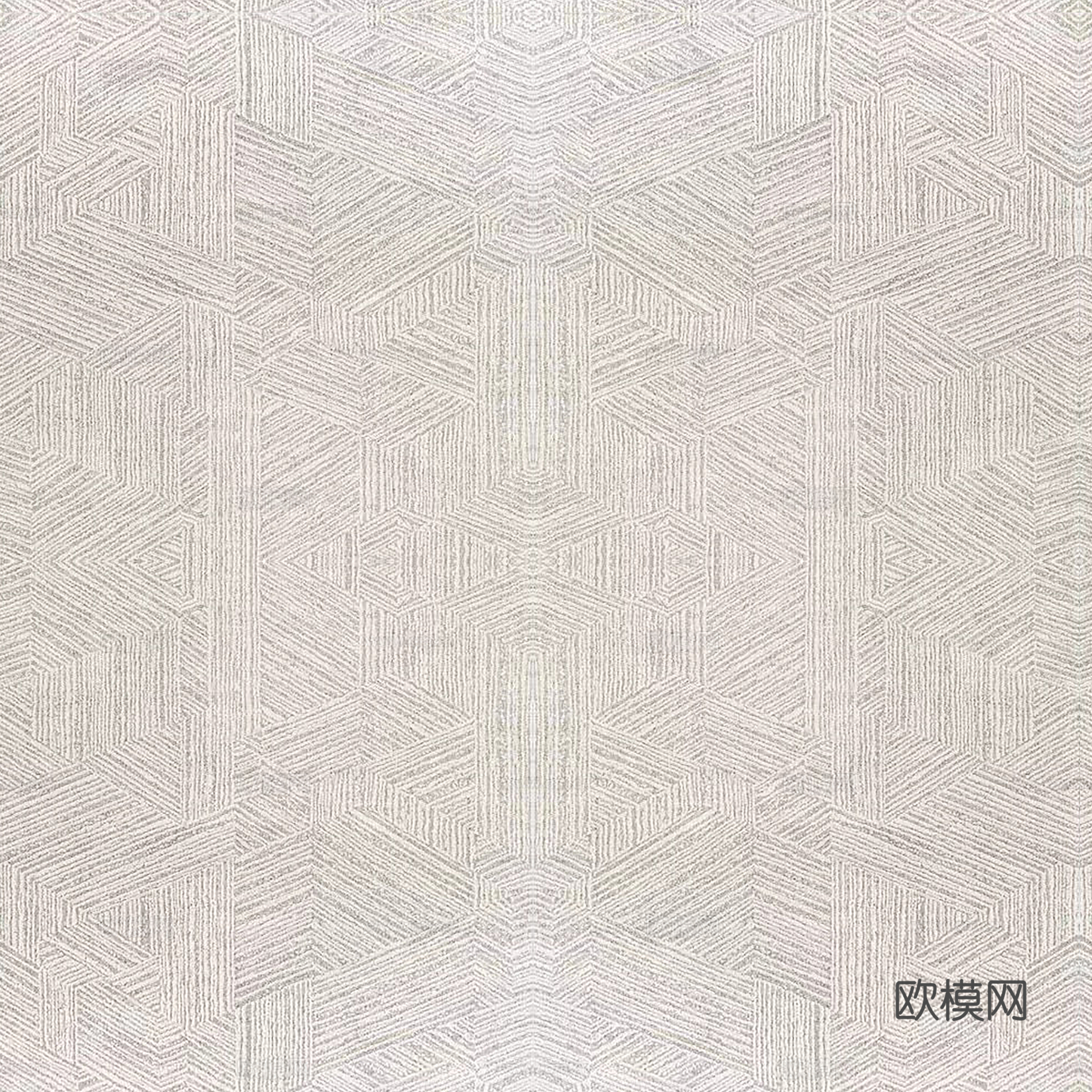 无缝米白色布料地毯 三角条形格子布纹 布料 地毯