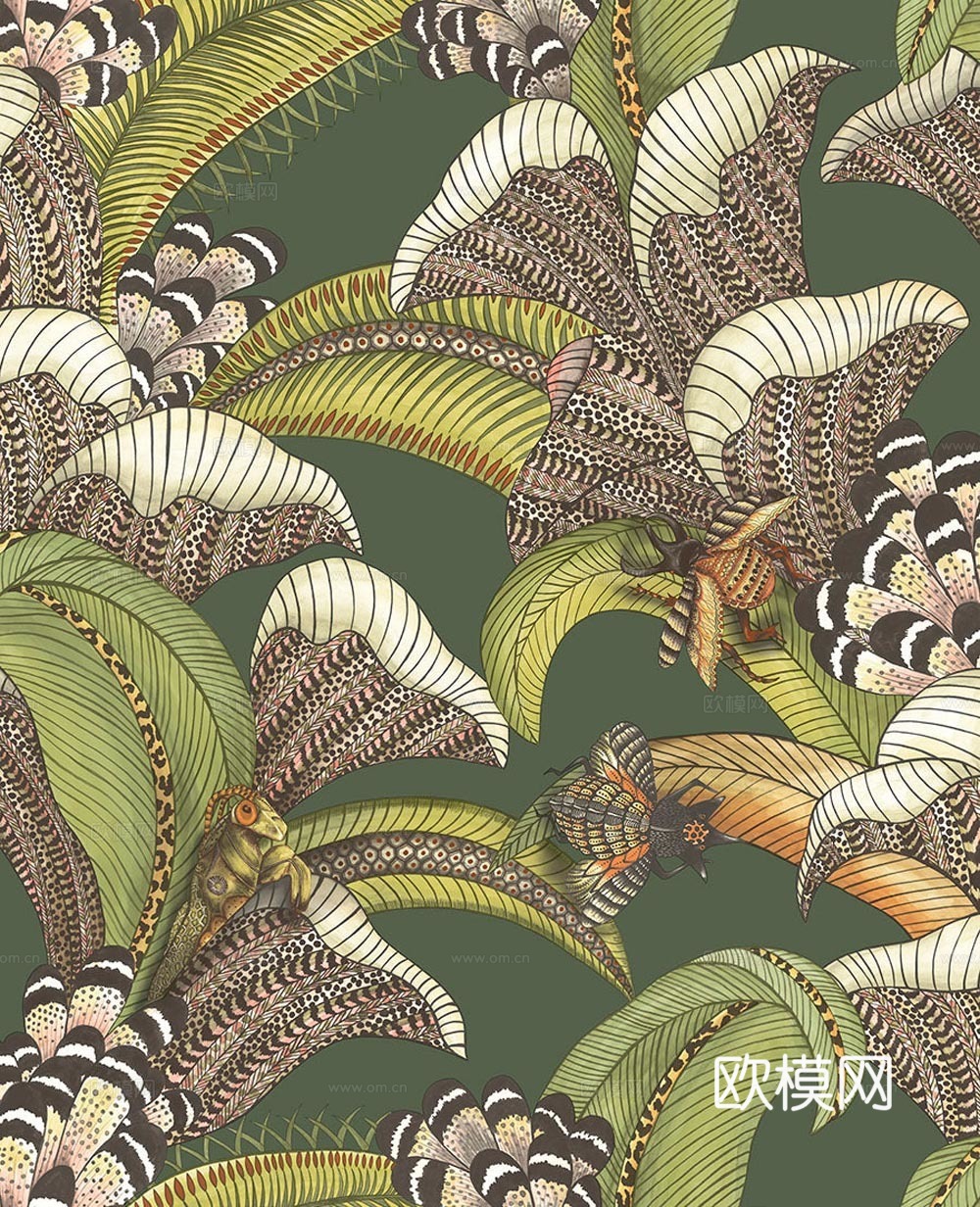 植物壁纸壁布