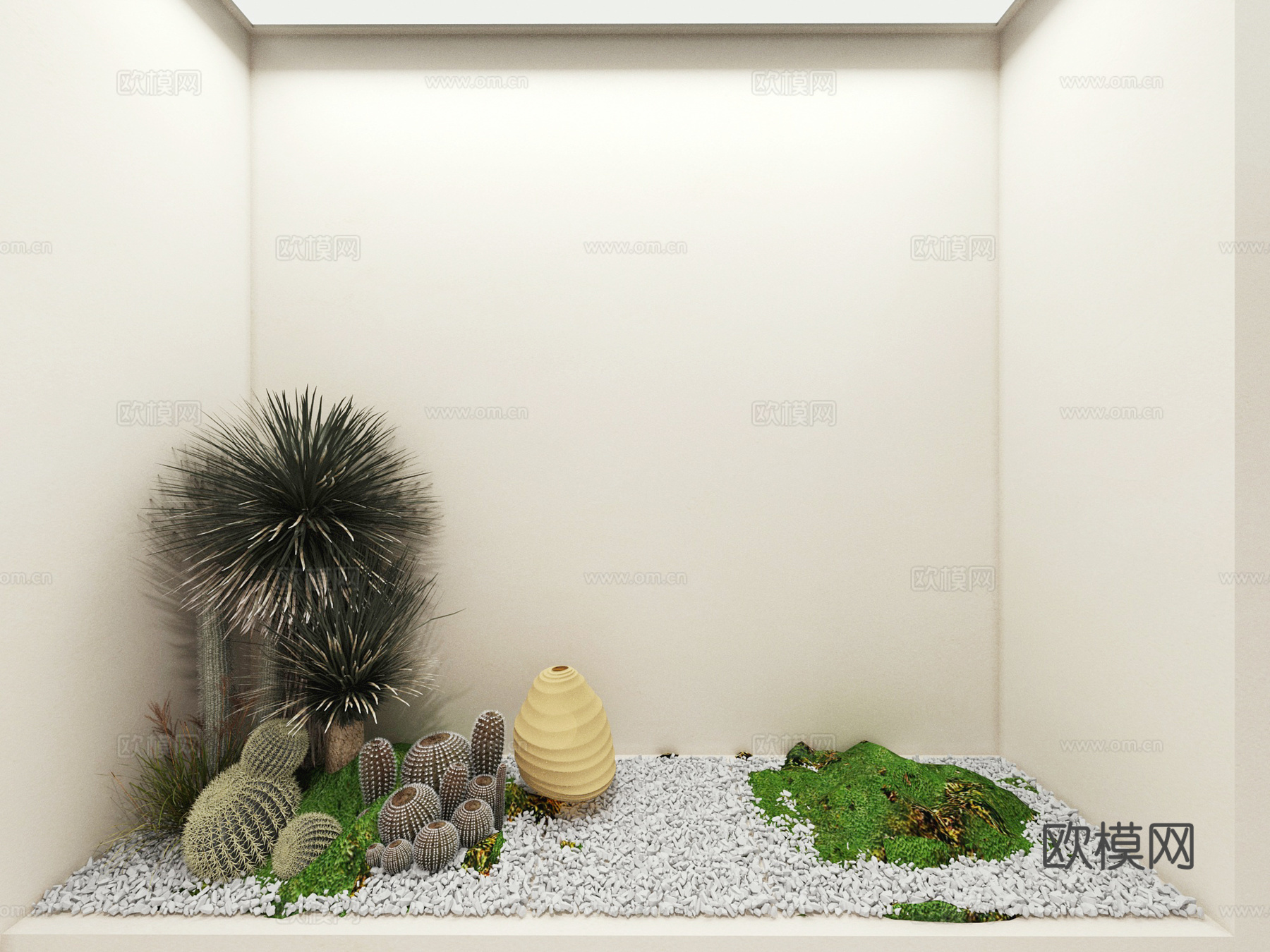 植物景观 庭院植物3d模型