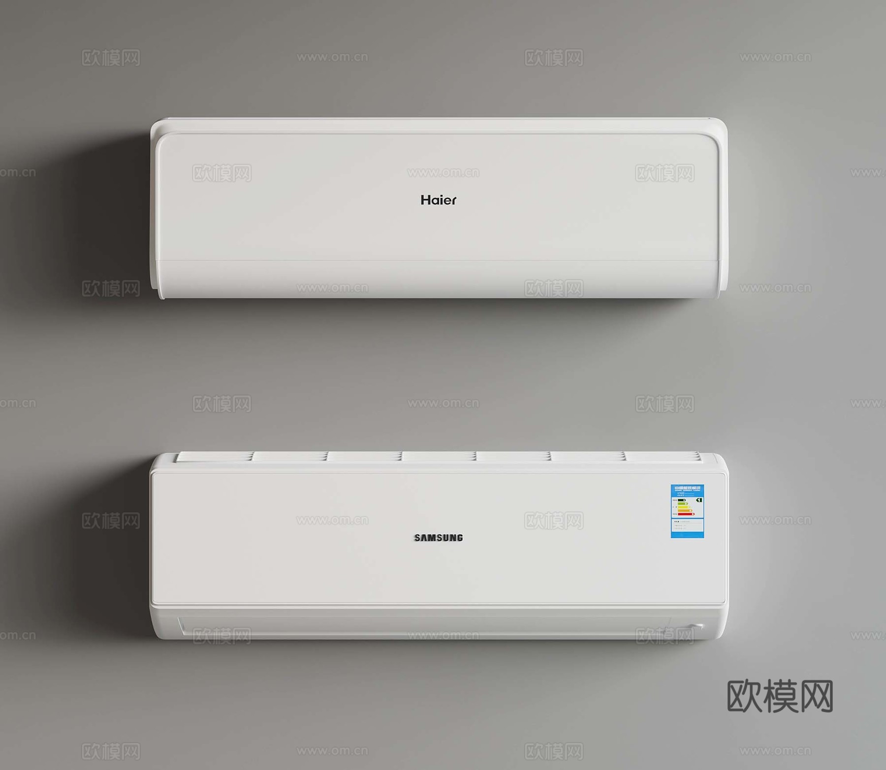 26空调 壁挂式空调3d模型