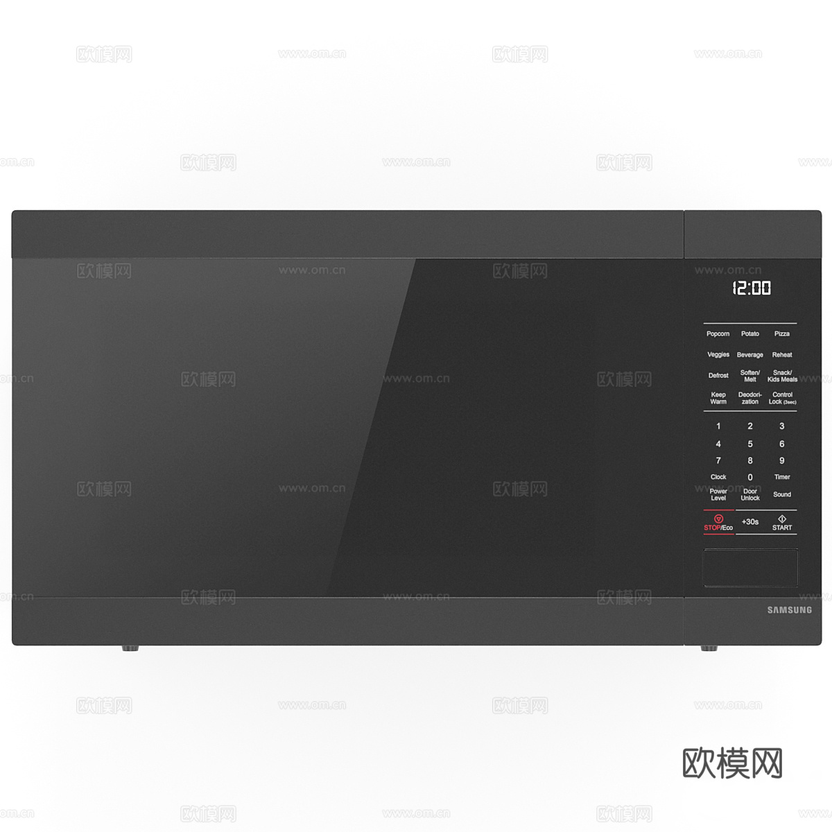 三星微波炉3d模型