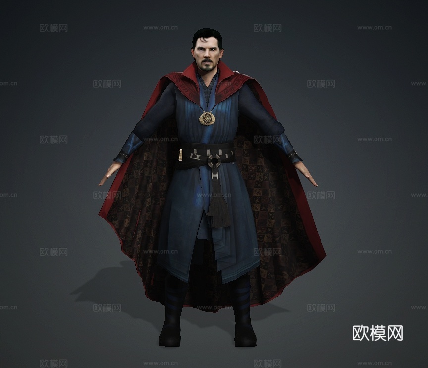 奇异博士 Doctor Strange 漫威英雄 复仇者联盟3d模型