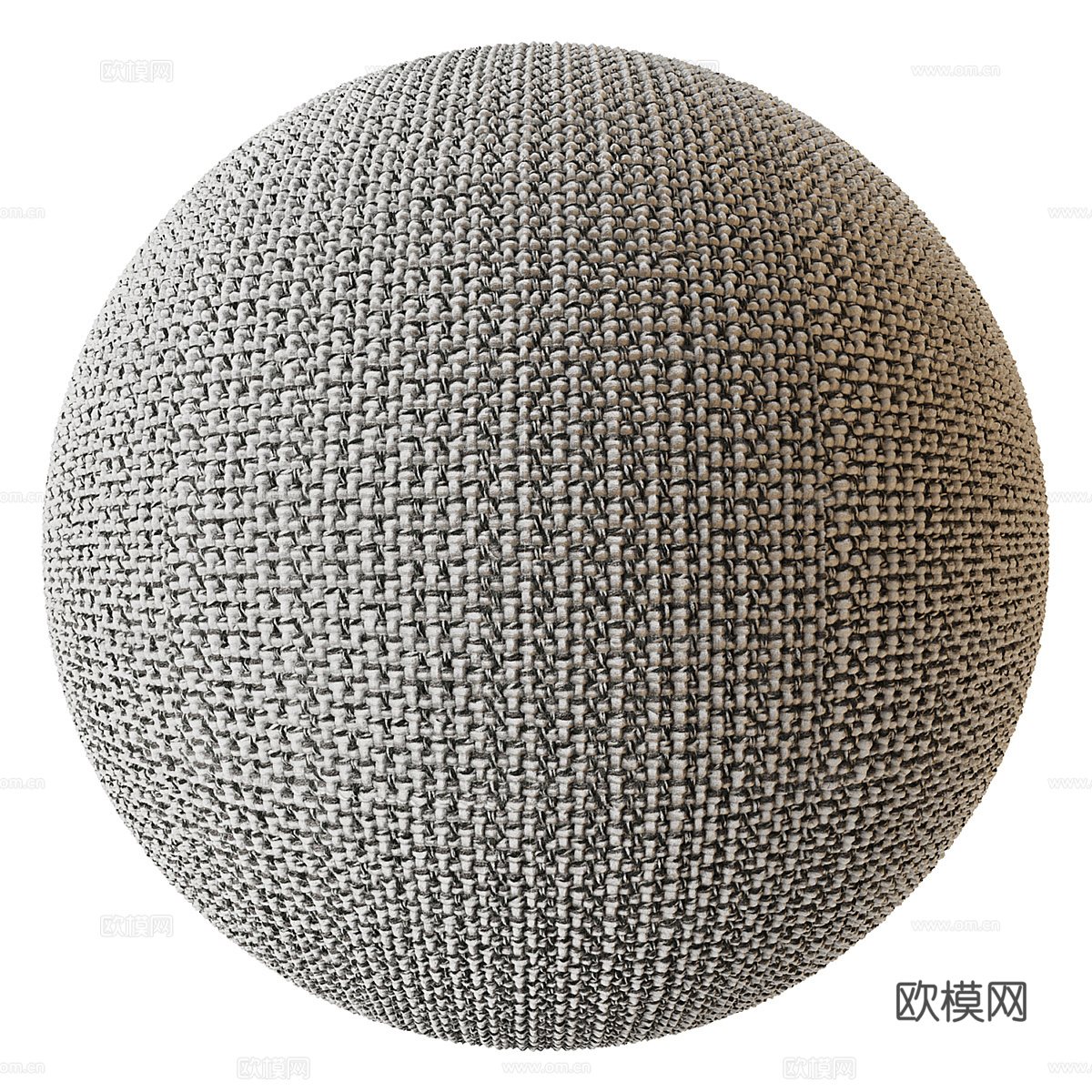 现代奶油风布料 羊毛 面料3d模型
