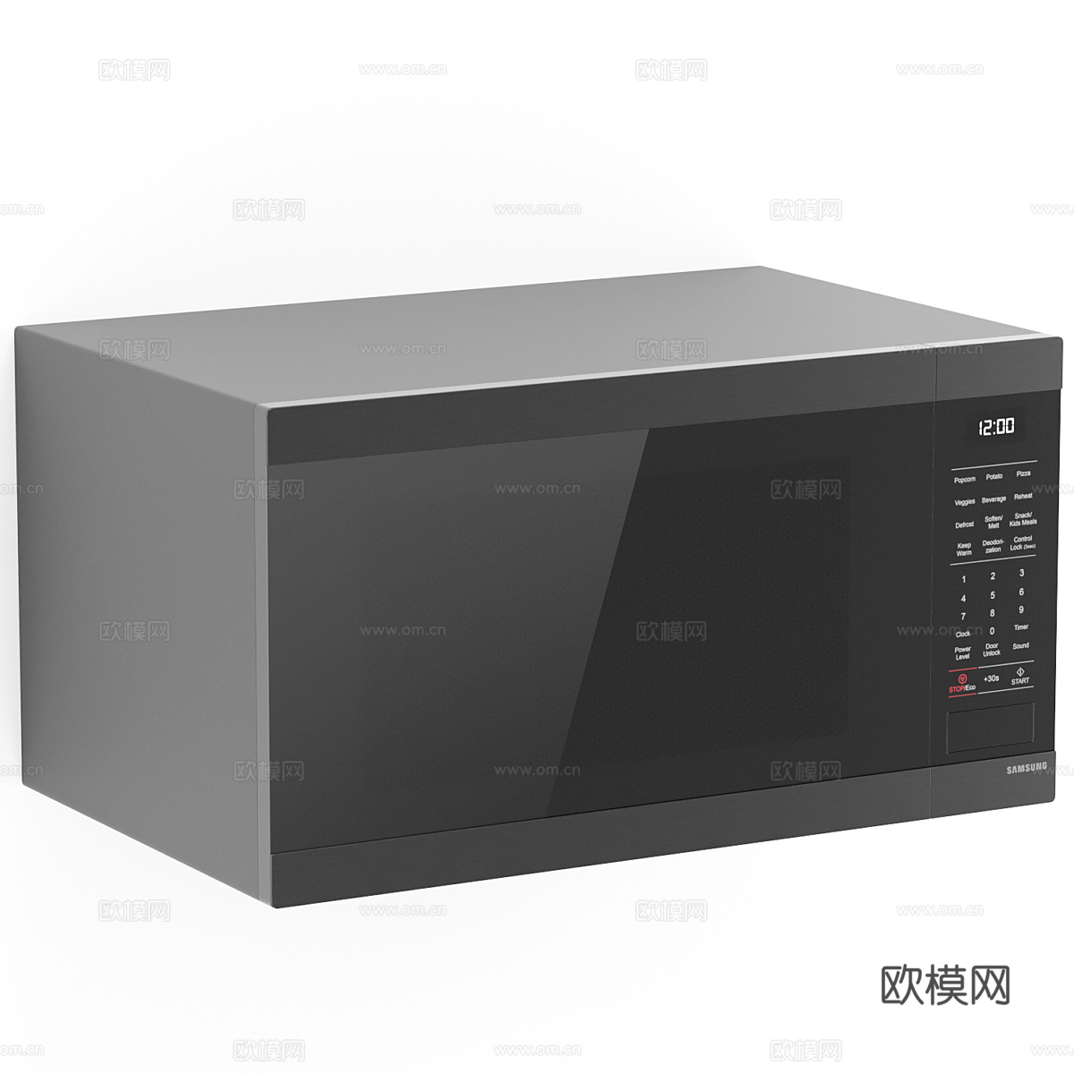 三星微波炉3d模型