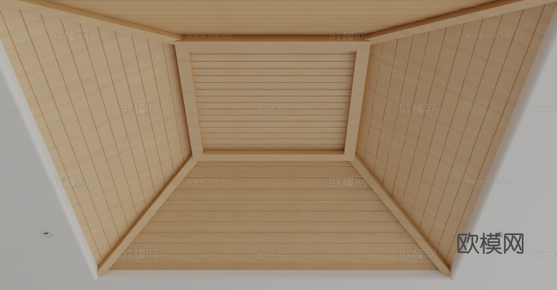 美式天花吊顶3d模型