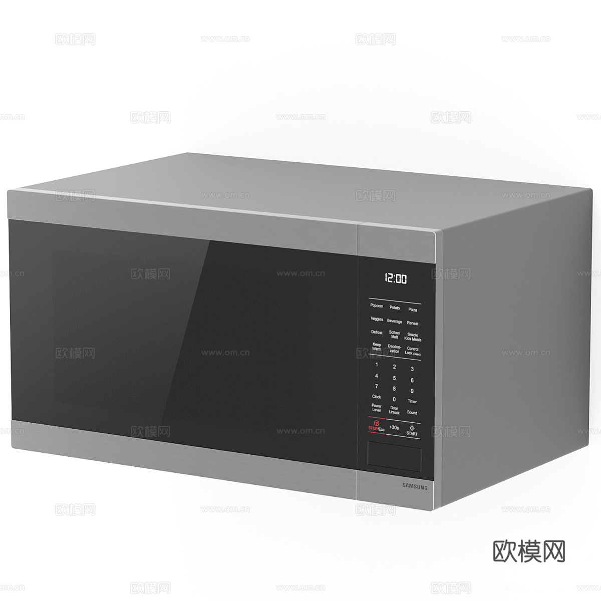 三星微波炉3d模型