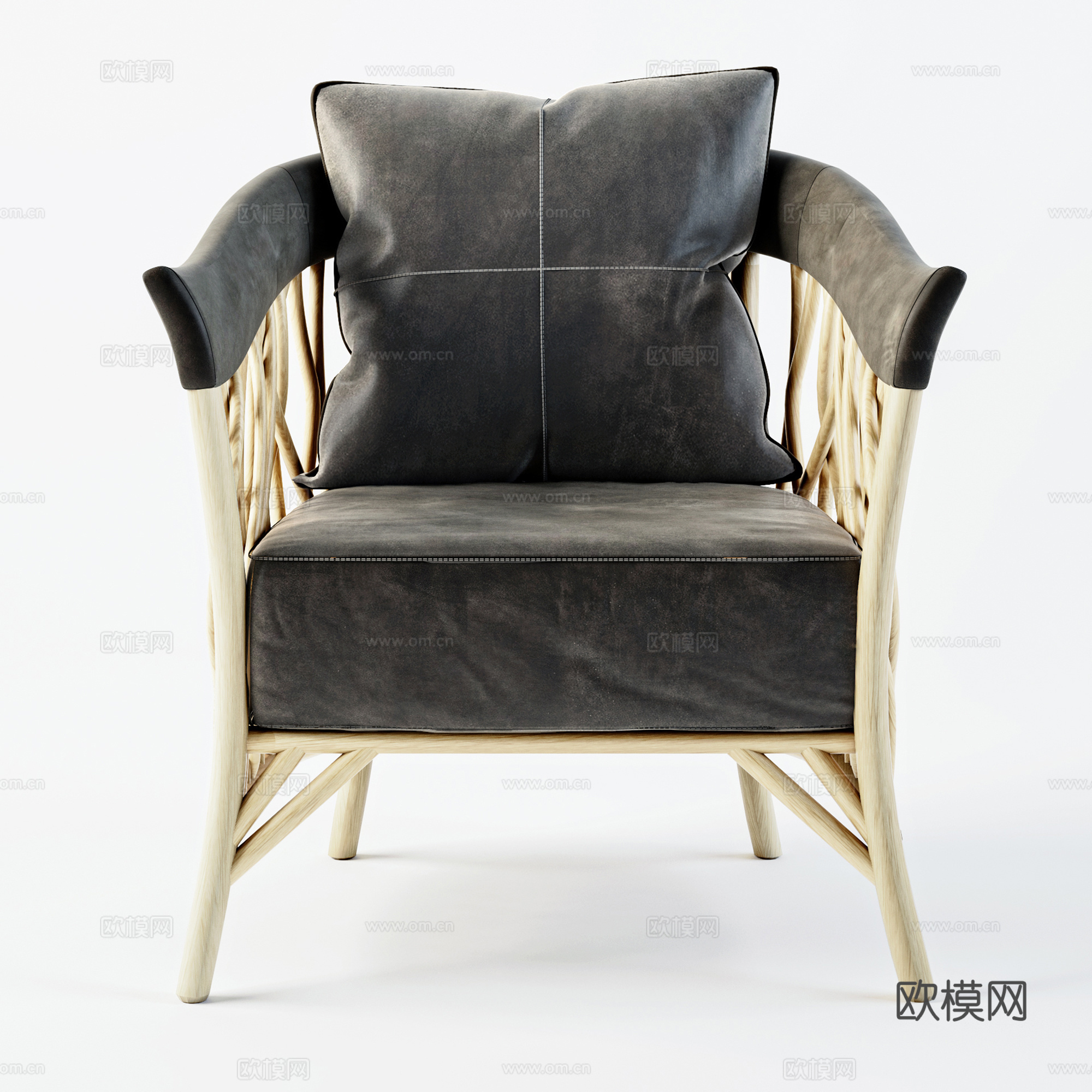 现代休闲椅  书椅 餐椅 单椅3d模型