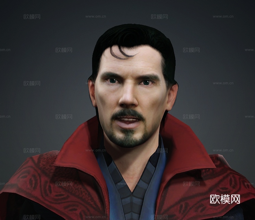 奇异博士 Doctor Strange 漫威英雄 复仇者联盟3d模型