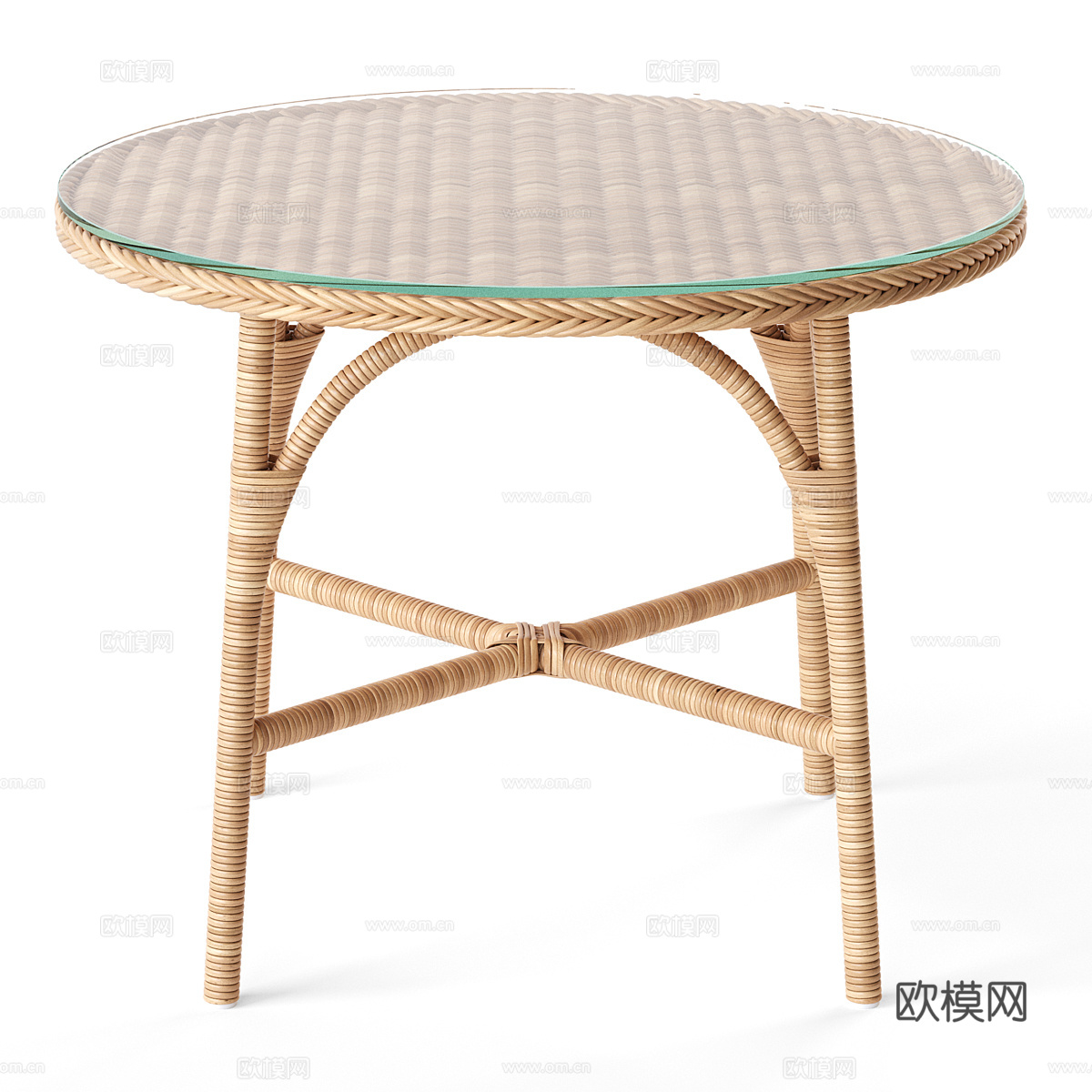 新中式户外休闲桌椅3d模型