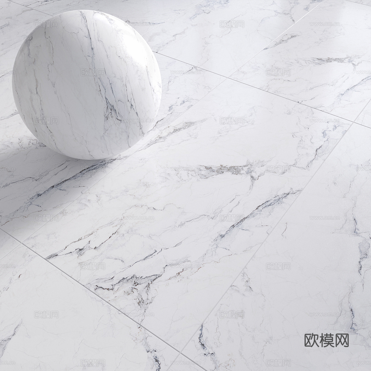 现代意式石材 大理石 岩板 奢石3d模型