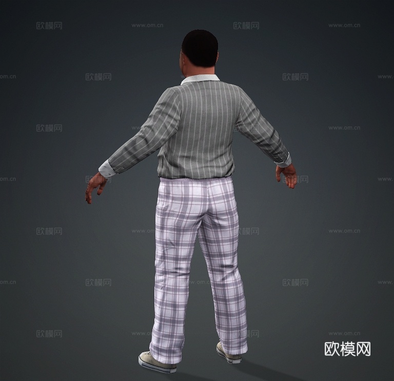 带带大师兄：你吼那么大声音干什么嘛！写实抽象次世代 搞笑孙哥3d模型