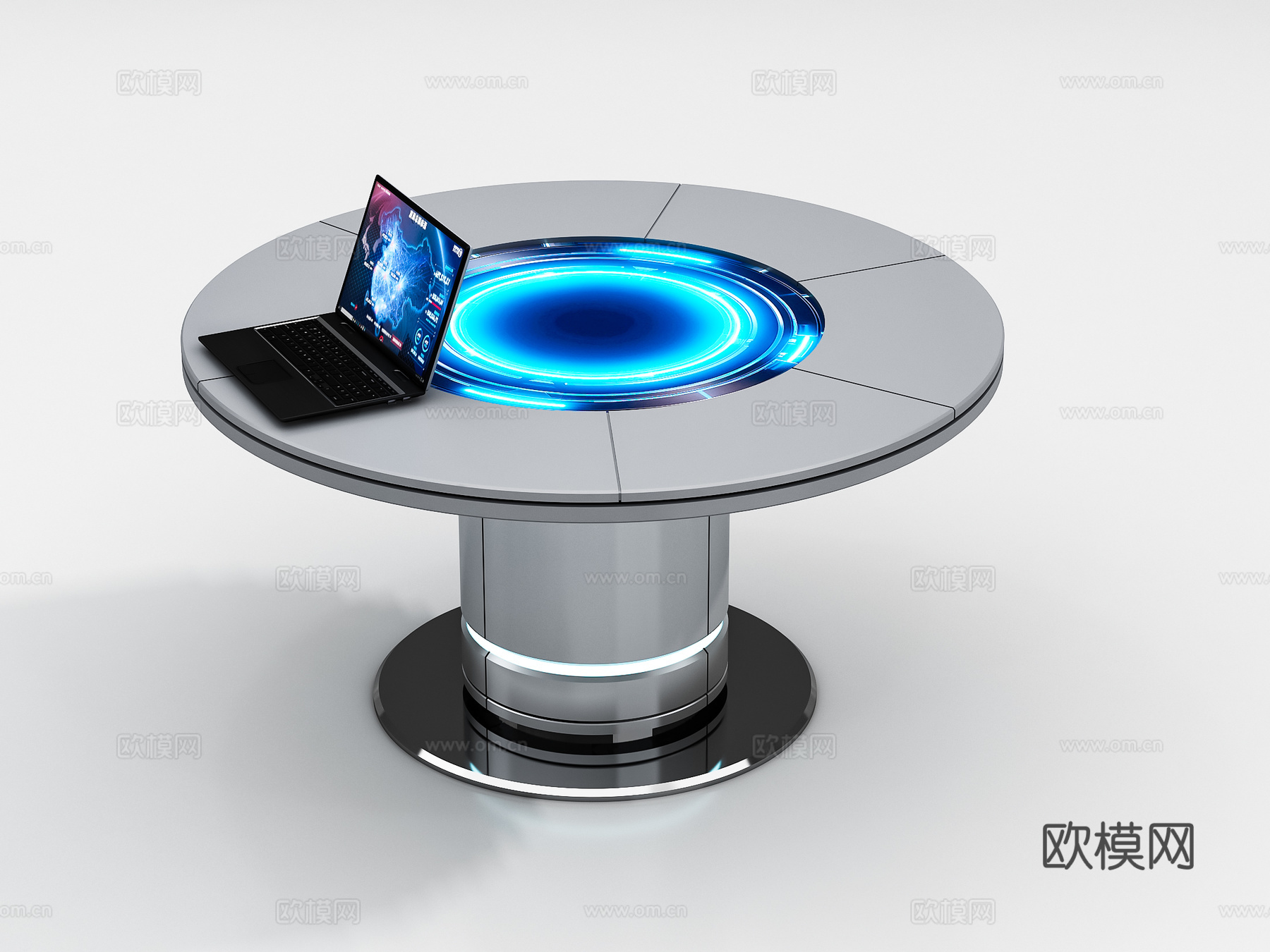 现代洽谈桌 休闲桌3d模型
