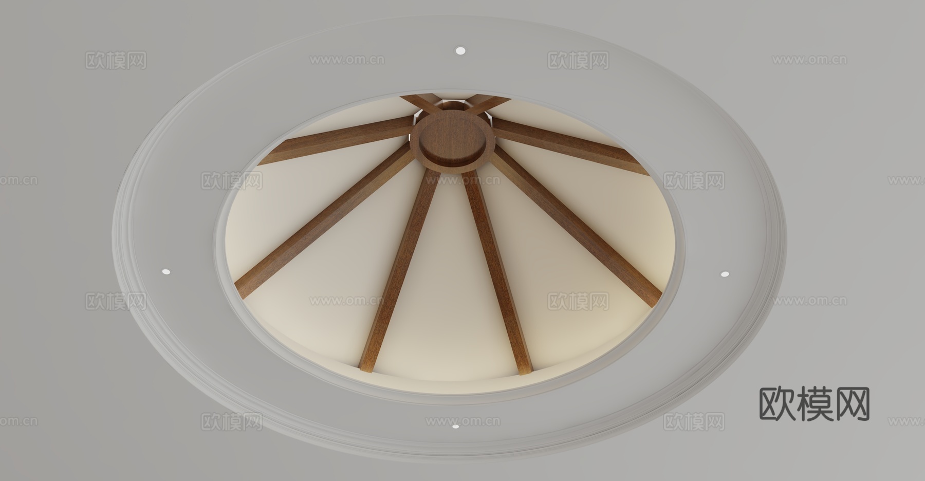 美式天花吊顶3d模型3d模型
