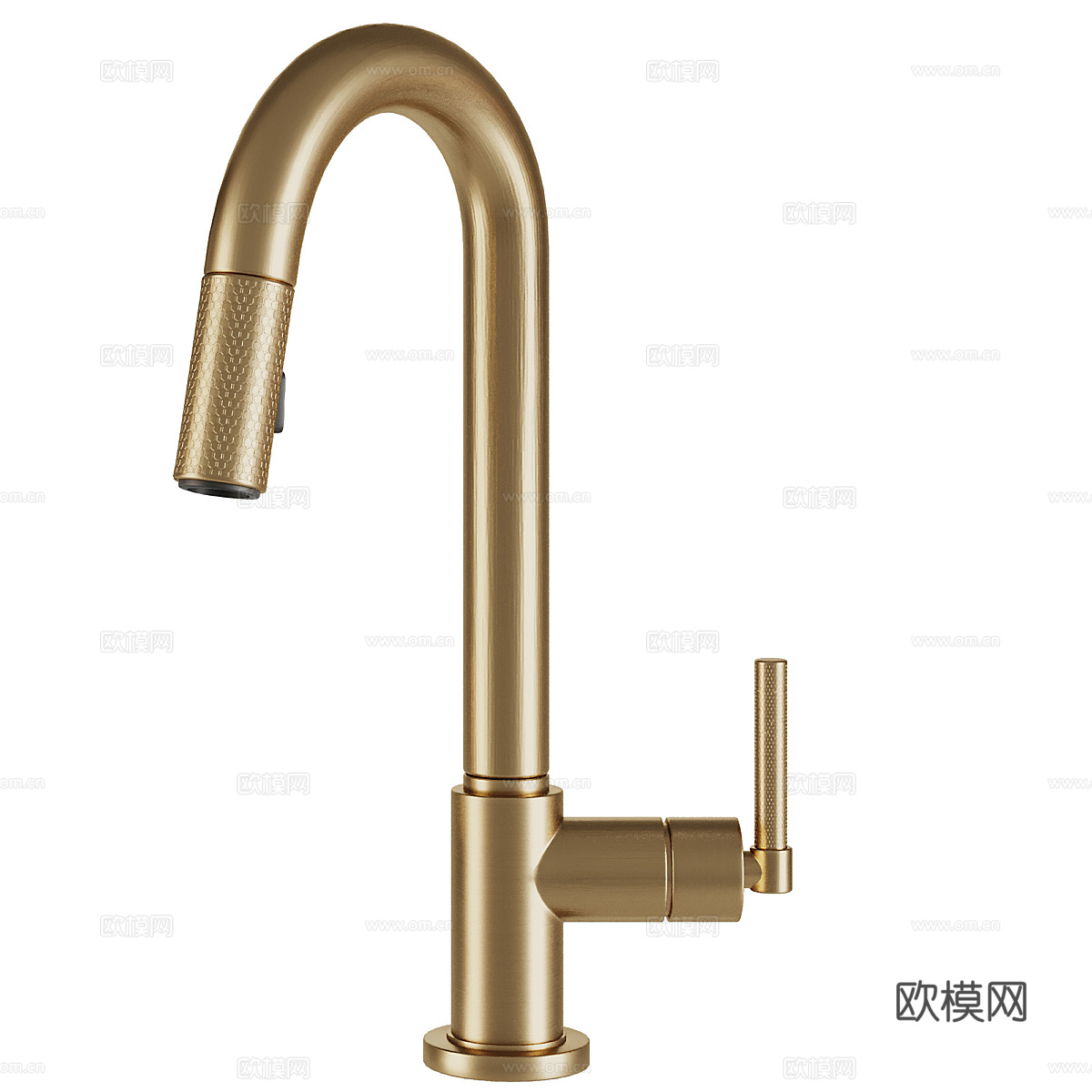 现代意式轻奢厨房水龙头3d模型