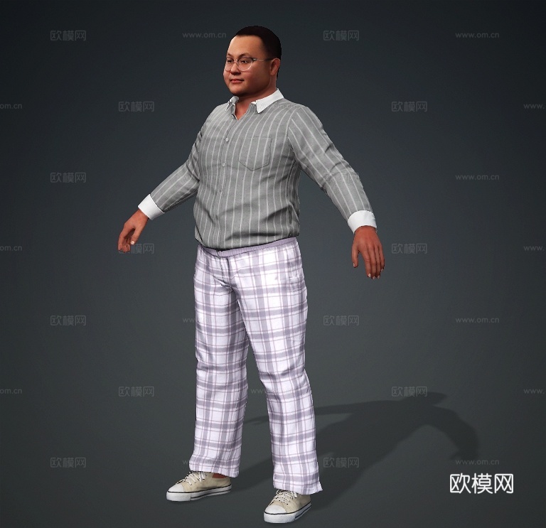 带带大师兄：你吼那么大声音干什么嘛！写实抽象次世代 搞笑孙哥3d模型