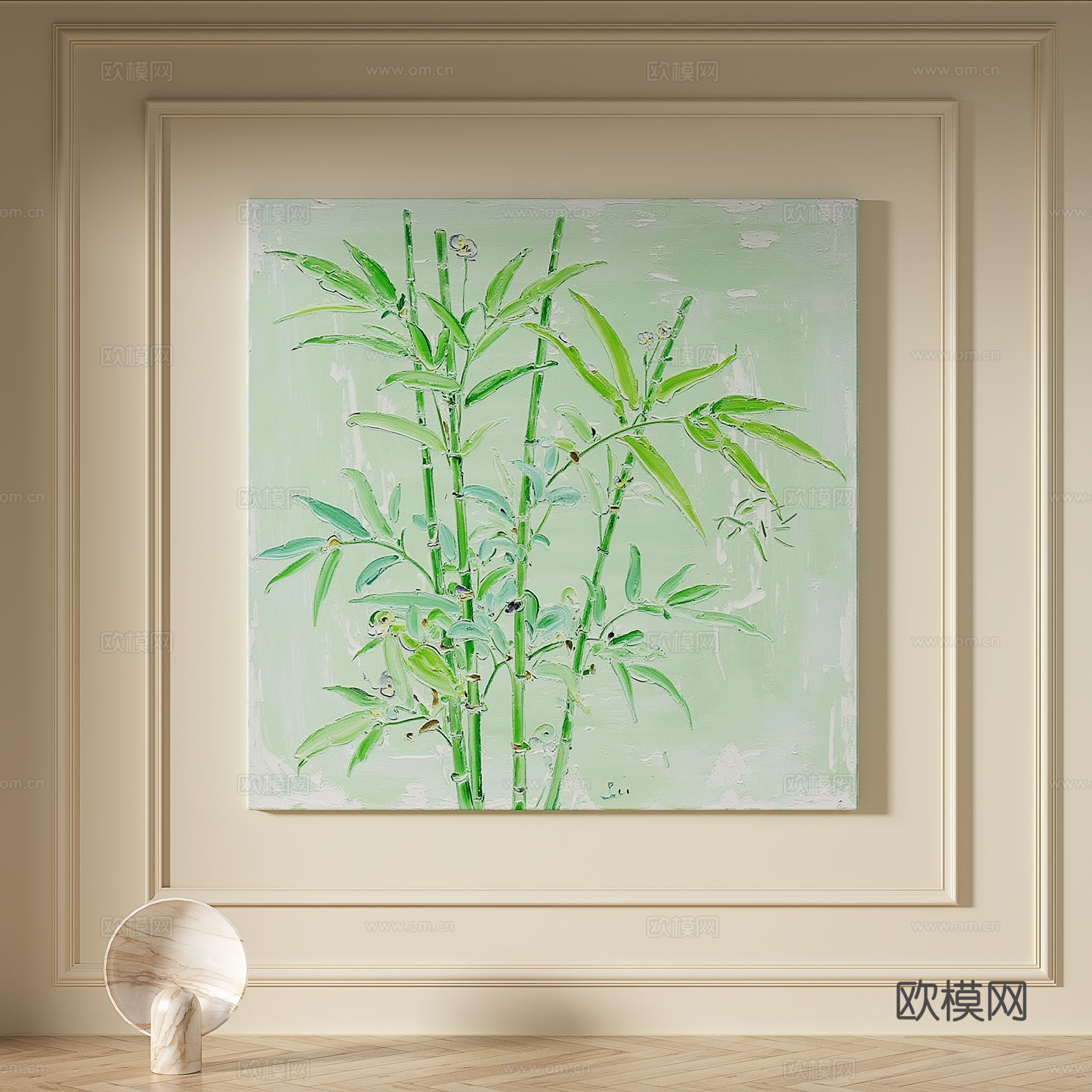 现代，奶油风，轻奢，侘寂，肌理，简约，抽象，装饰画3d模型