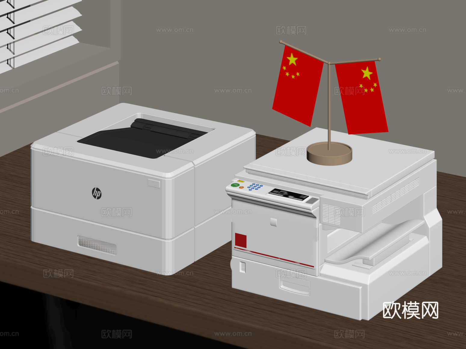 12打印机su模型