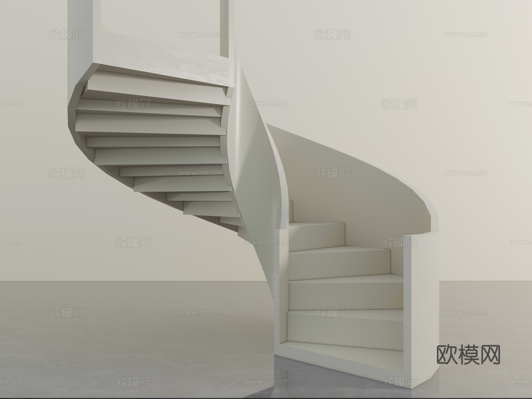 楼梯，旋转楼梯，3d模型