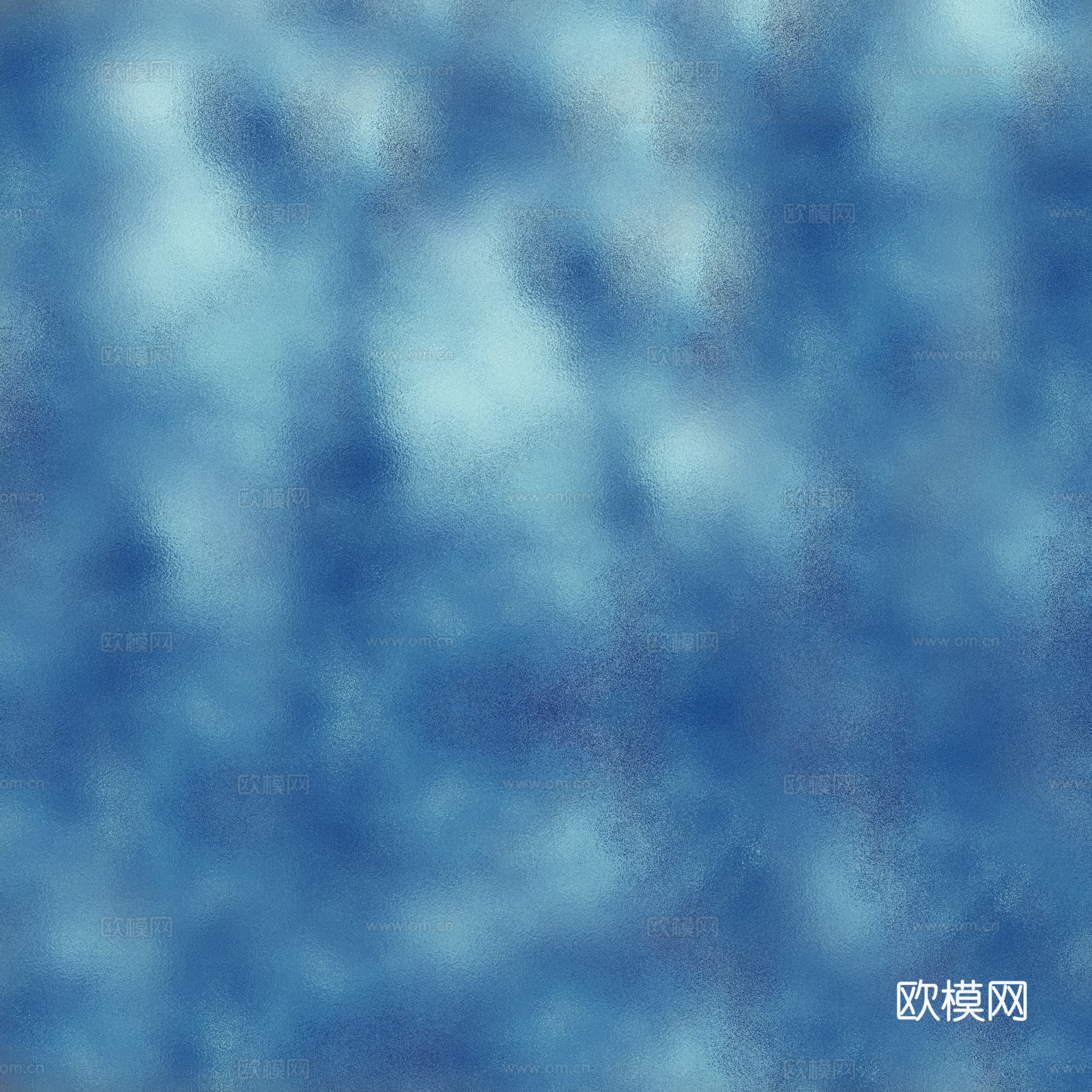 蓝色磨砂玻璃 艺术玻璃