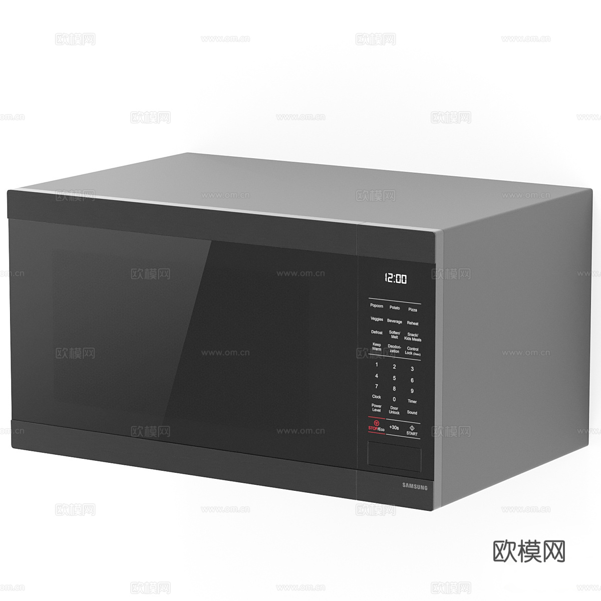 三星微波炉3d模型