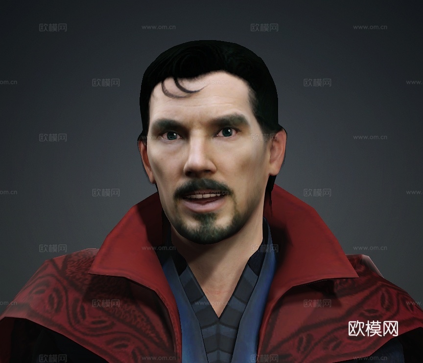 奇异博士 Doctor Strange 漫威英雄 复仇者联盟3d模型