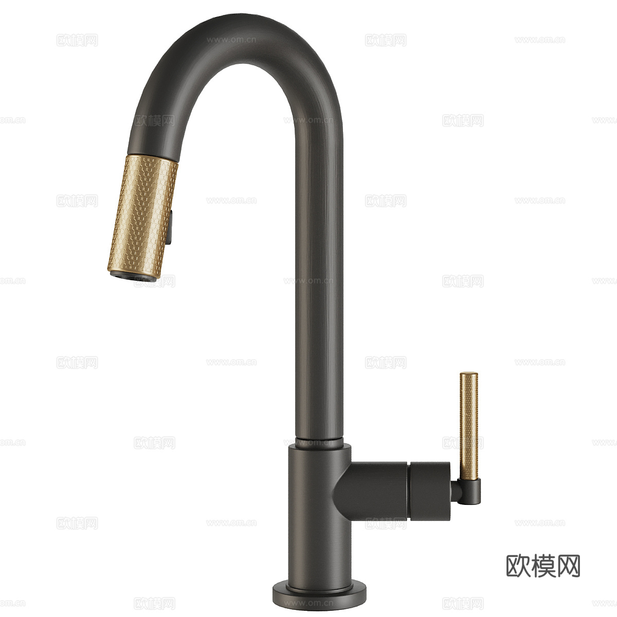 现代意式轻奢厨房水龙头3d模型