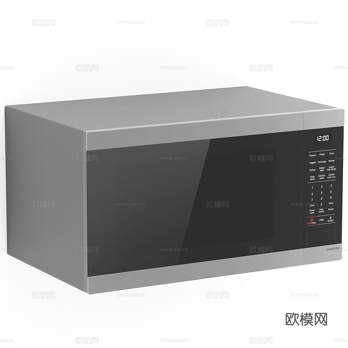 三星微波炉3d模型