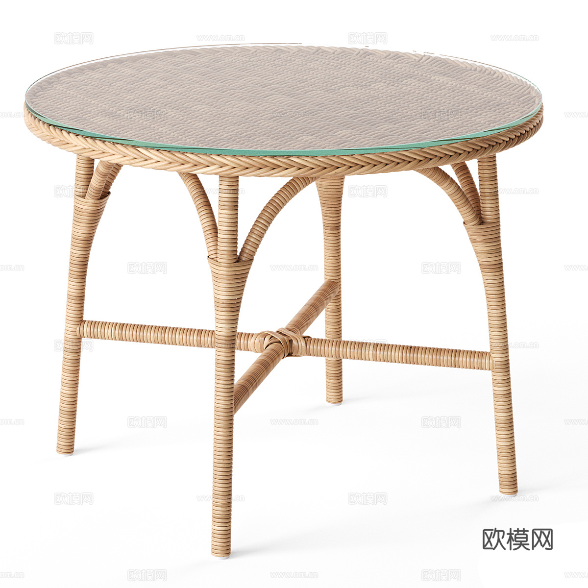新中式户外休闲桌椅3d模型