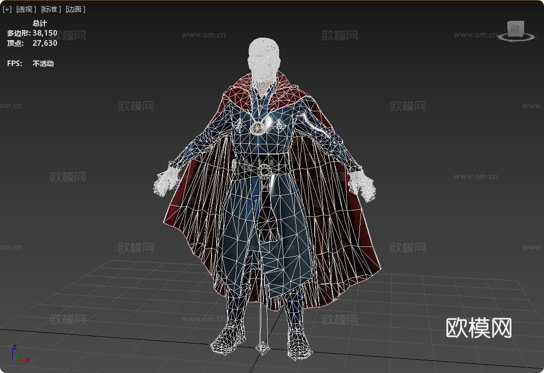奇异博士 Doctor Strange 漫威英雄 复仇者联盟3d模型