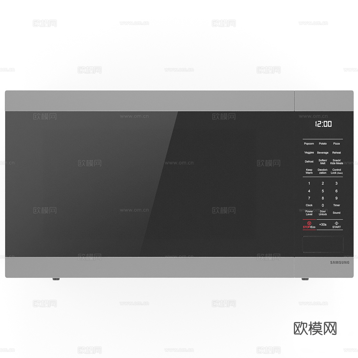 三星微波炉3d模型