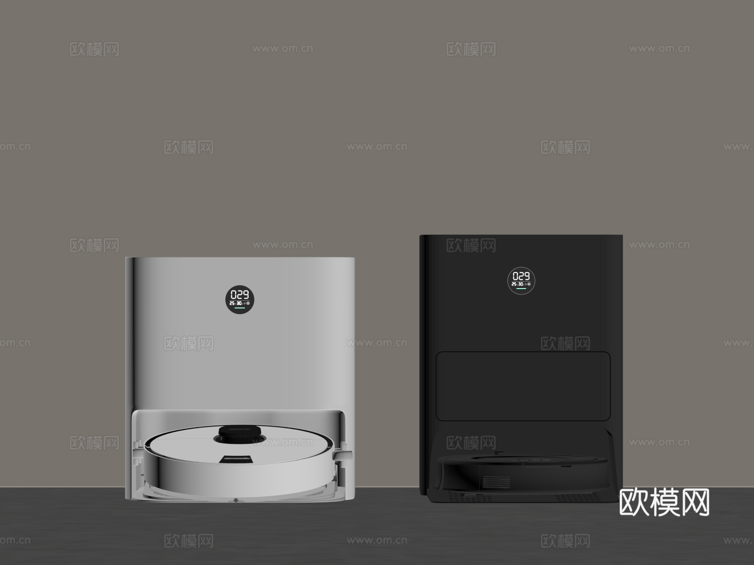 01扫地机器人su模型