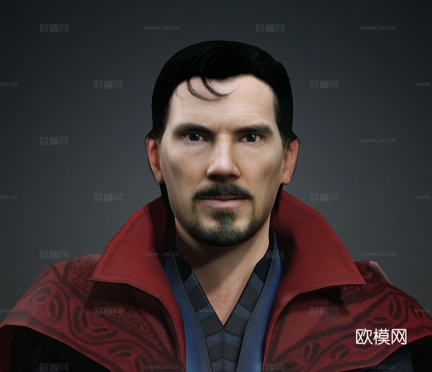 奇异博士 Doctor Strange 漫威英雄 复仇者联盟3d模型