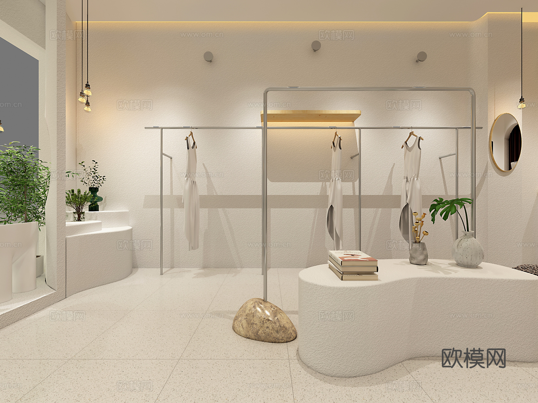 服装展厅3d模型