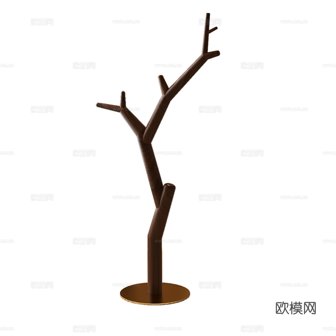 现代衣架 中古衣架 新中式衣架 现代中古衣架 宋氏衣架3d模型