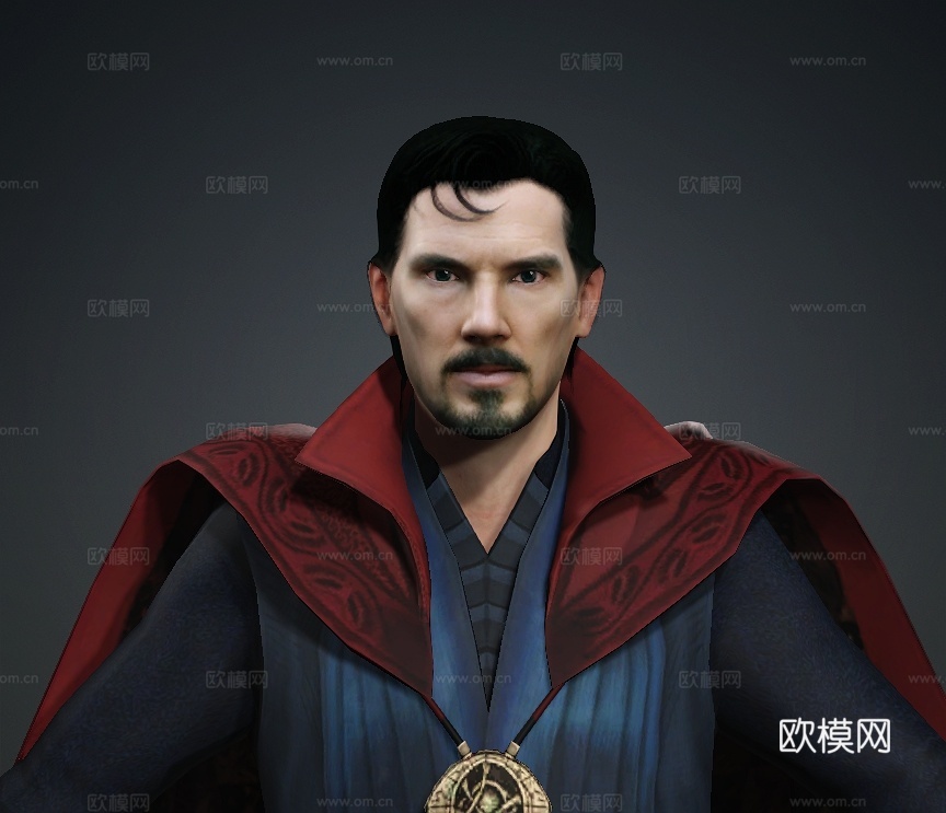 奇异博士 Doctor Strange 漫威英雄 复仇者联盟3d模型