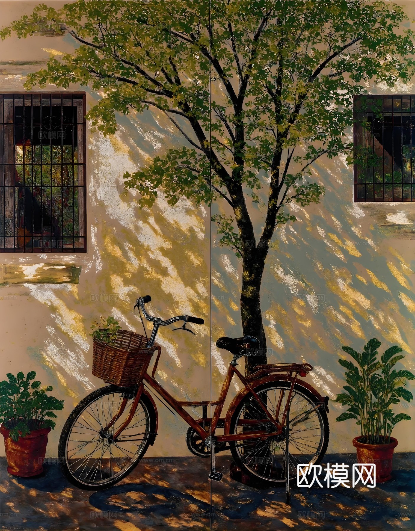 艺术时尚现代挂画下载（渲染图5）