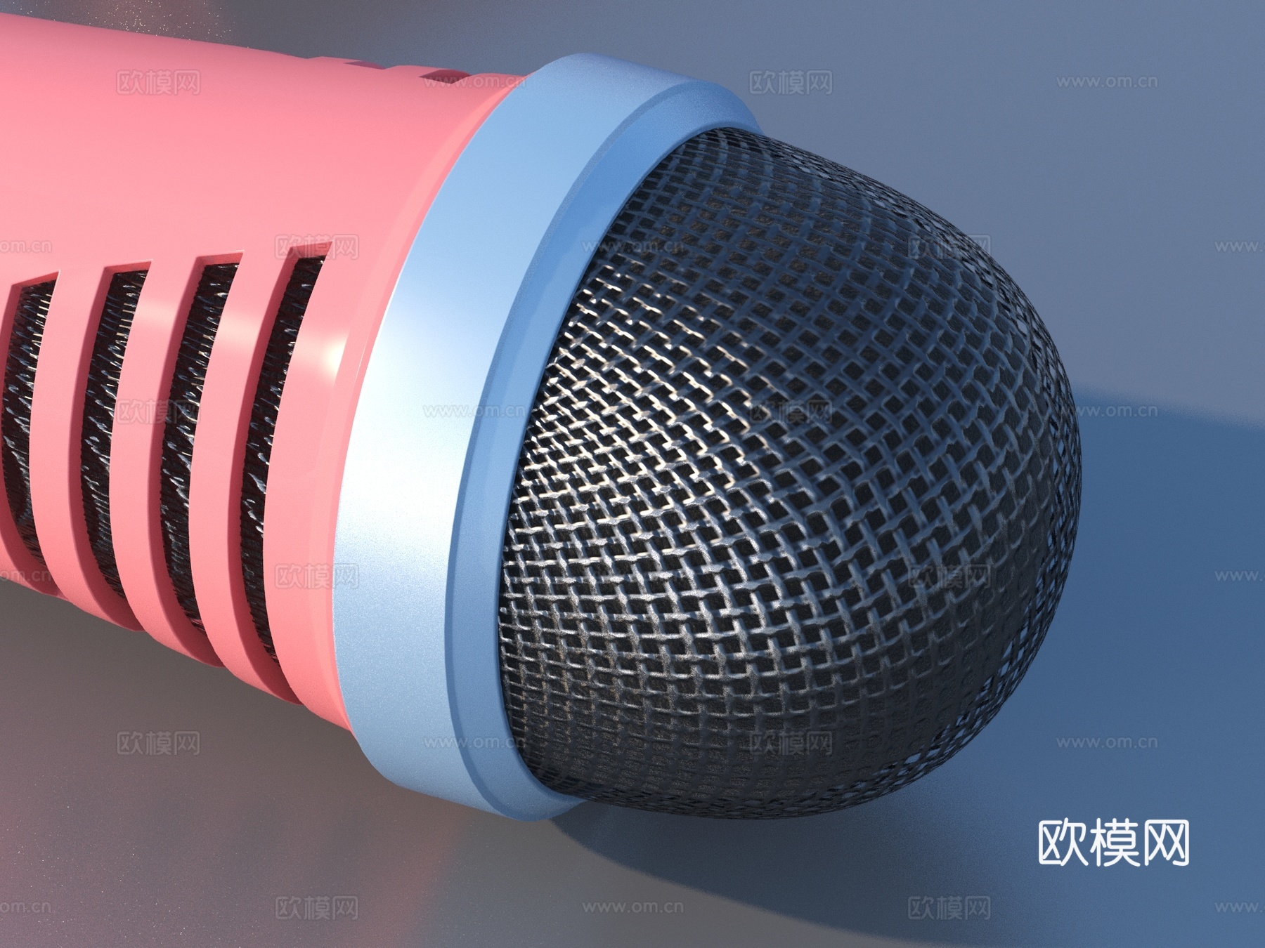 麦克风 话筒 扬声器 录音话筒su模型