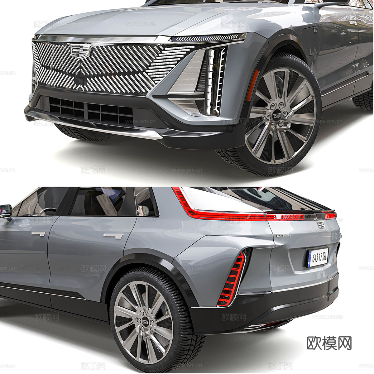 凯迪拉克 Lyriq 2023 SUV3d模型