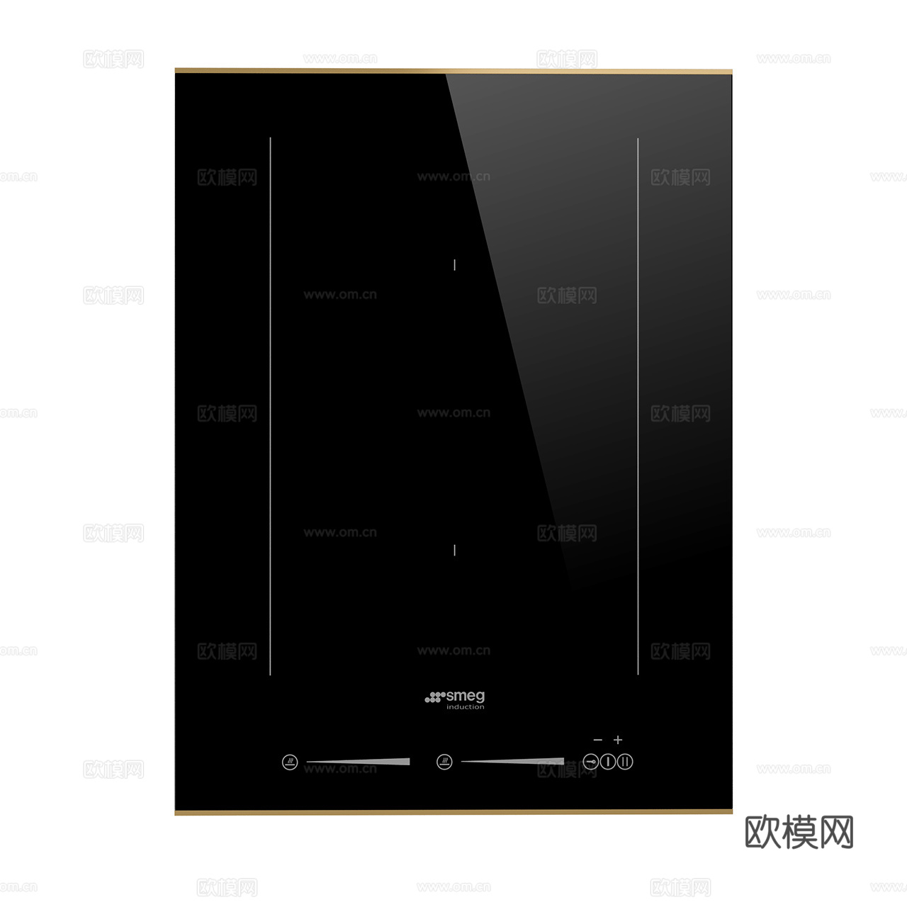 Smeg 现代电磁炉 极简电磁炉 炉灶 灶台3d模型