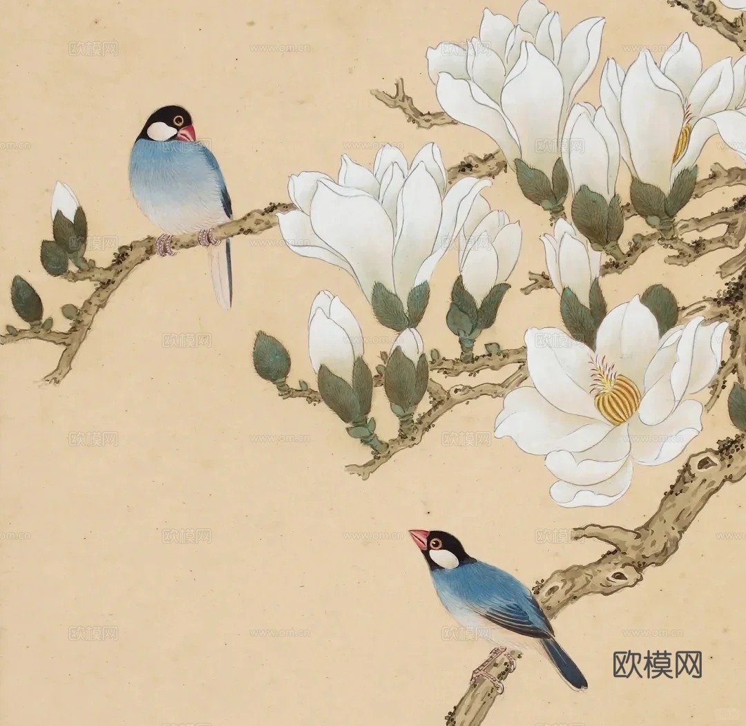 艺术时尚现代挂画下载（渲染图2）