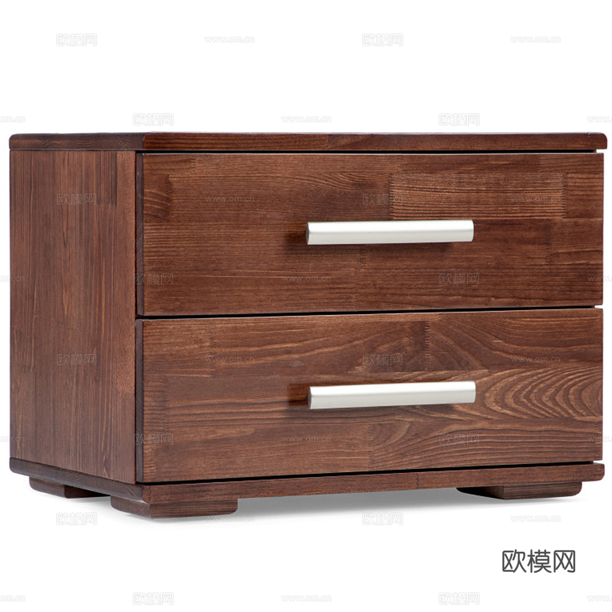 北欧简约床头柜  床头柜  简约床头柜 矮柜 木质矮柜3d模型
