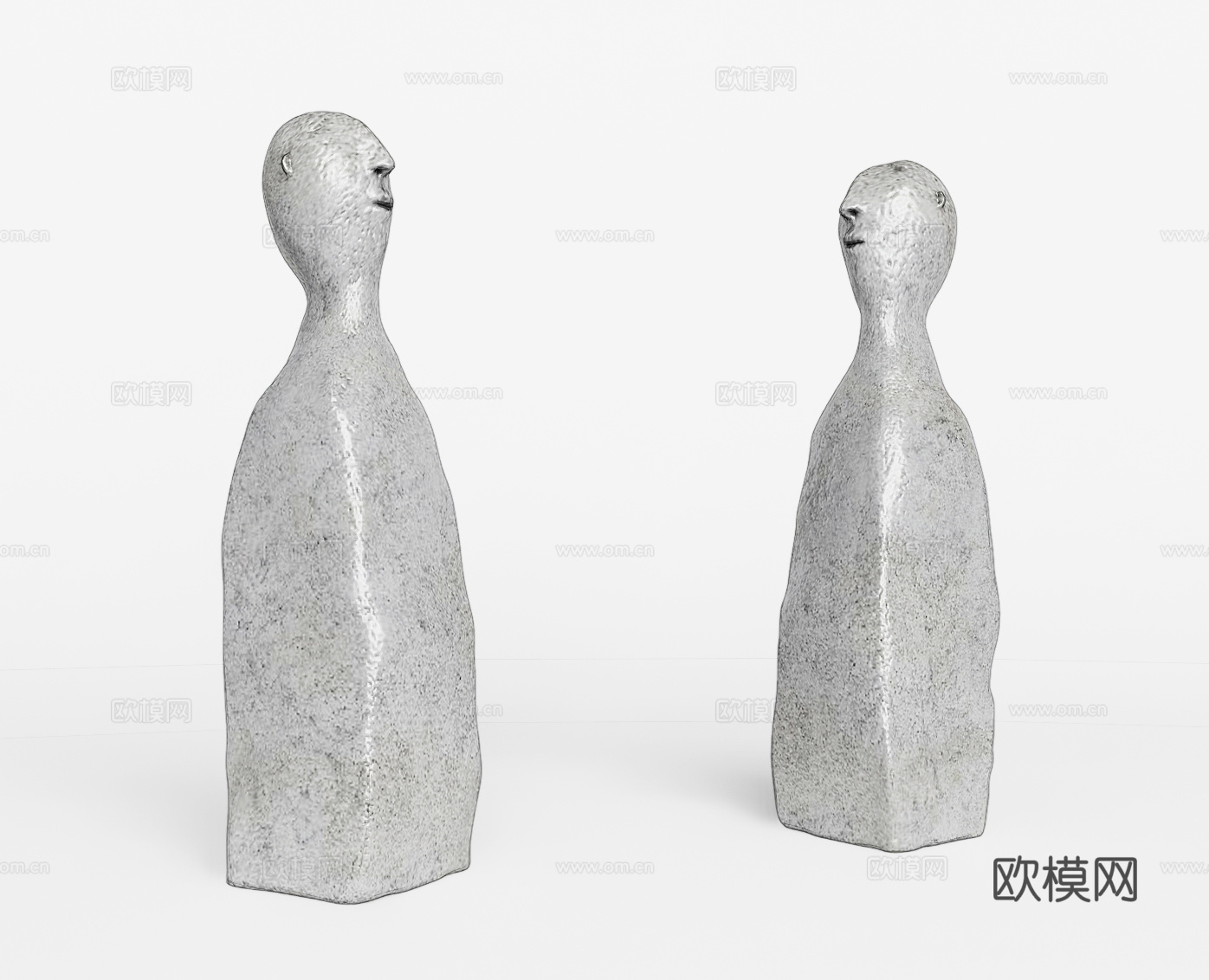 现代工艺品雕塑摆件su模型下载